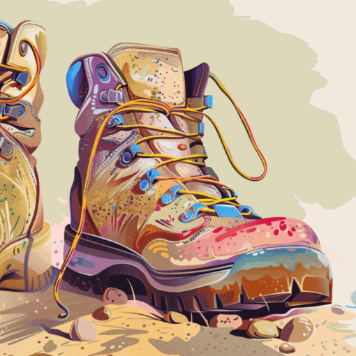 muddy boots