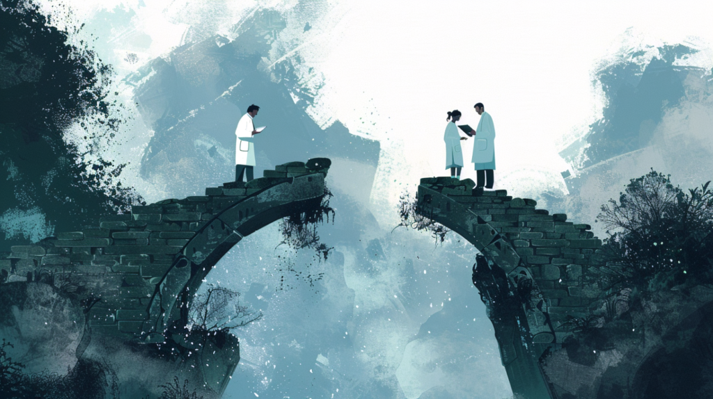 broken bridge